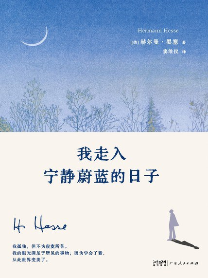 好书推荐 《我走入宁静蔚蓝的日子》