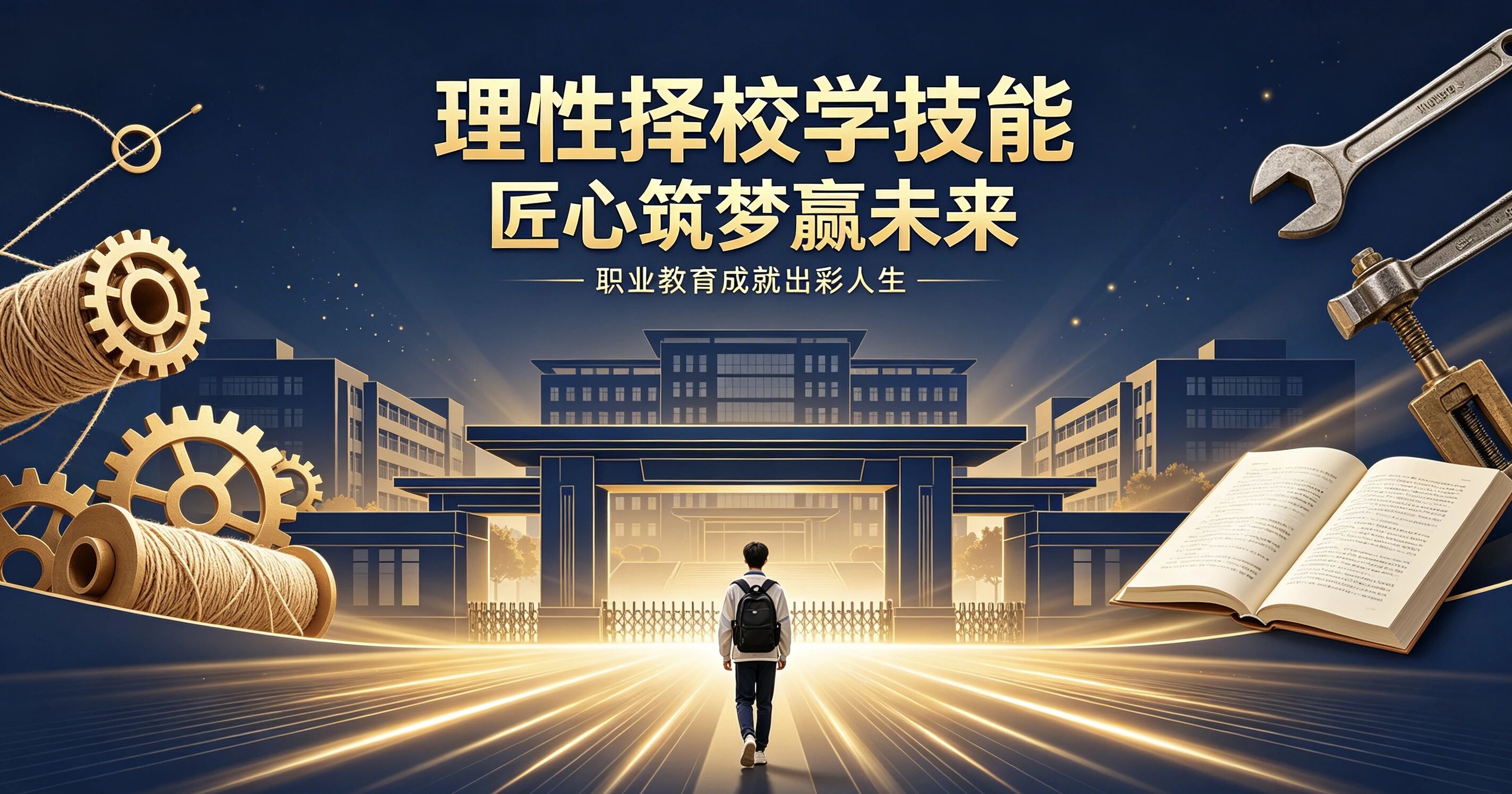 升学情报就业站｜欢迎报读技工院校   一技筑就精彩人生